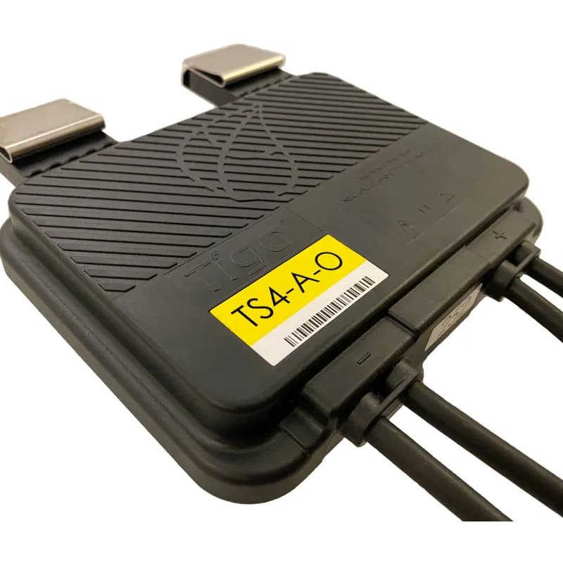 Tigo TS4-A-O optimizer with rapid shutdown capability
